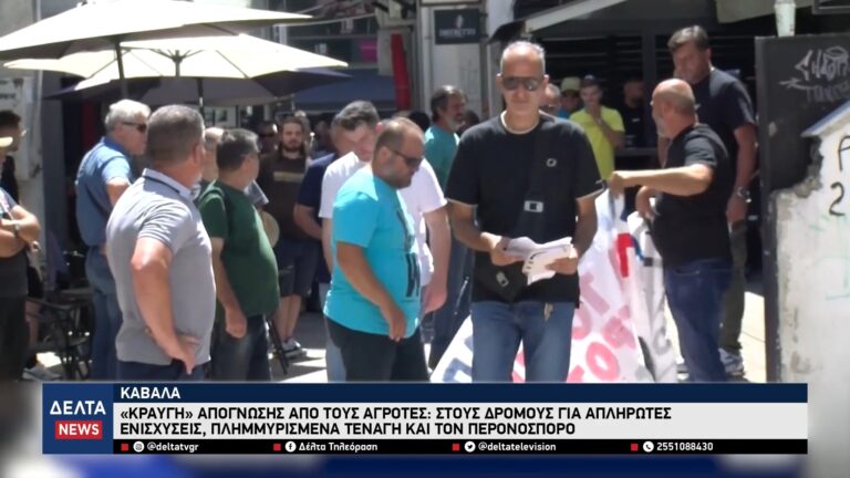 Καβάλα Ξεσηκωμός των αγροτών για τα Τενάγη και τον περονόσπορο – Ένταση στα γραφεία του ΕΛΓΑ 0 9 screenshot